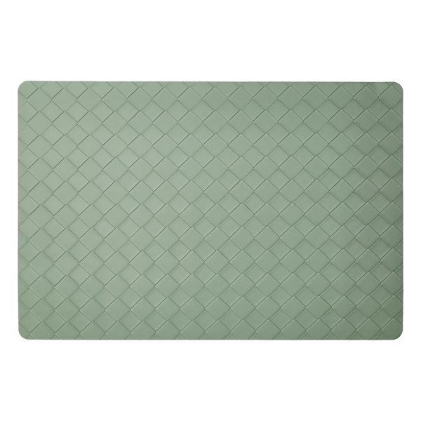 Tognana - Tovaglietta 45x30cm in pvc ecopelle verde | Rohome | Rohome