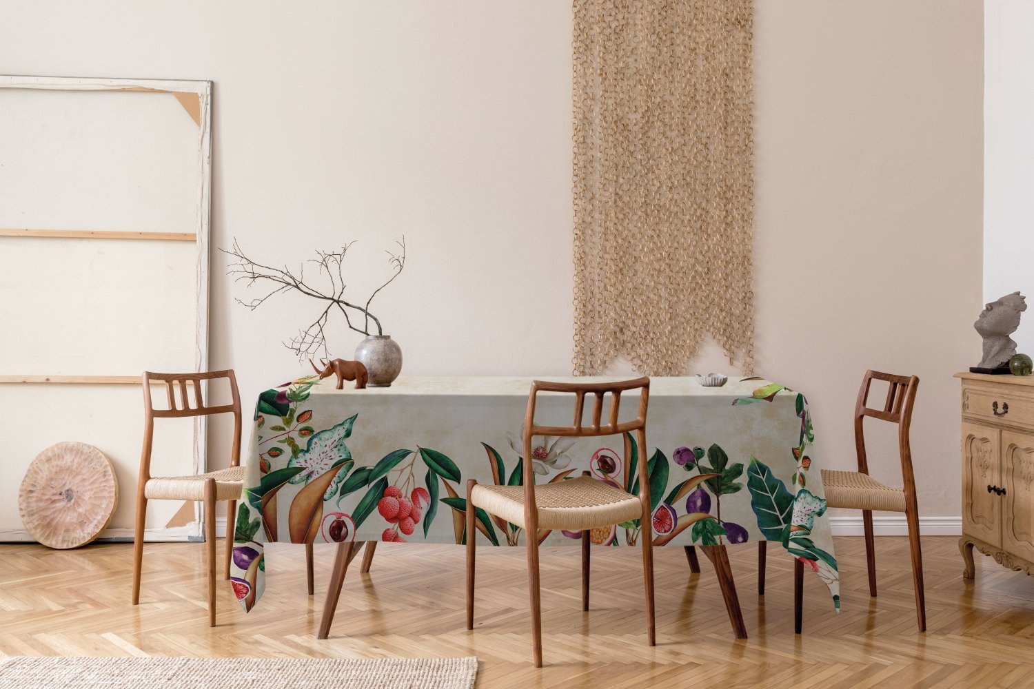 Tovaglia 6 posti rettangolare frutta con stampa digitale | Rohome (Copia | Rohome
