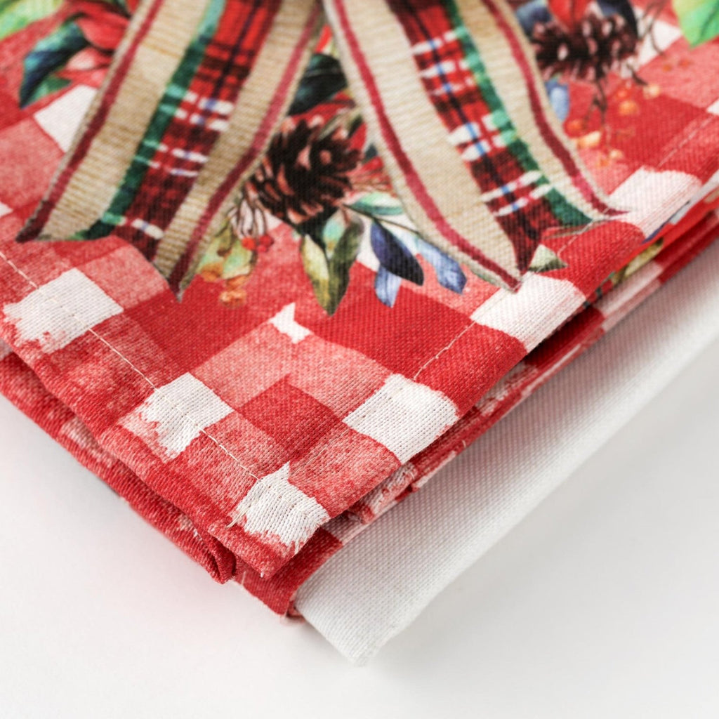 Tovaglia rettangolare Santa Claus natalizia 360cm | Rohome | Rohome