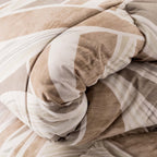Trapunta Matrimoniale Foglie Beige Collezione Rohome | Rohome | Rohome