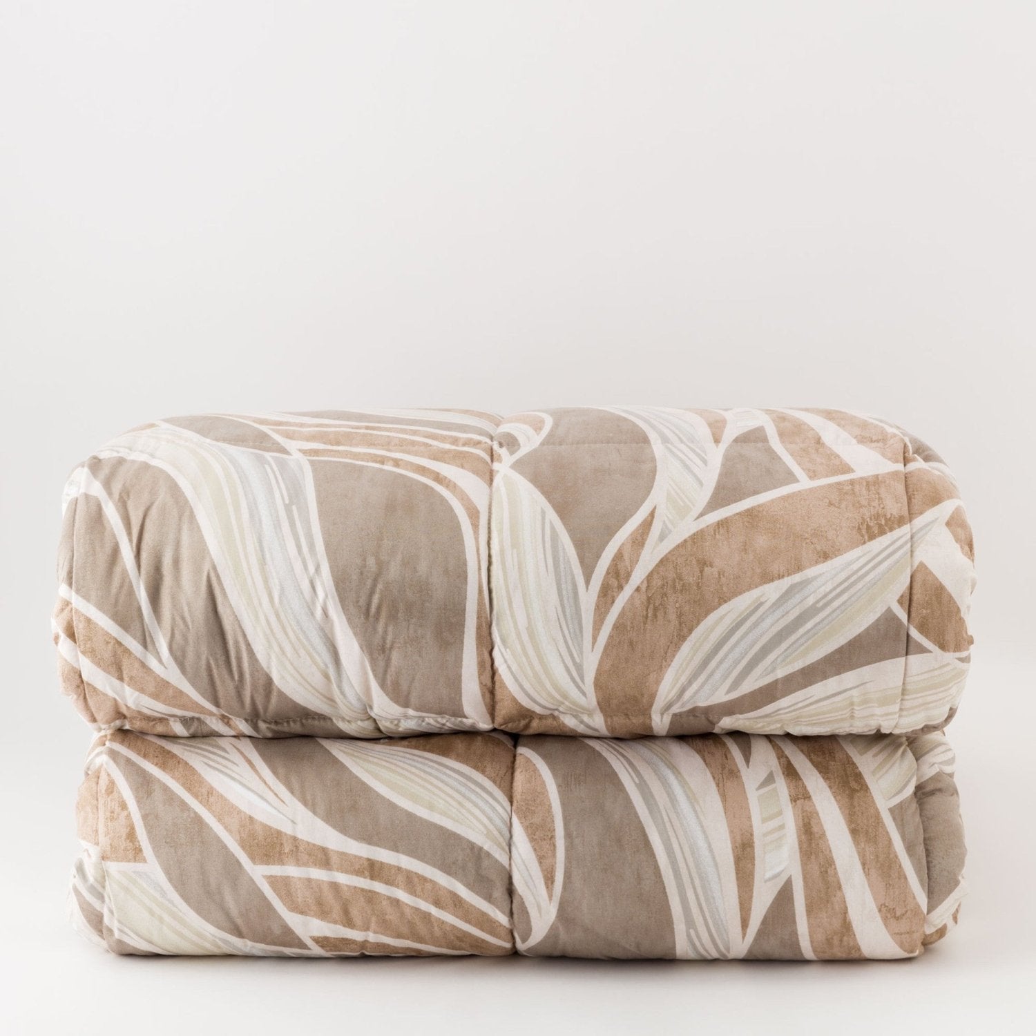 Trapunta Matrimoniale Foglie Beige Collezione Rohome | Rohome | Rohome