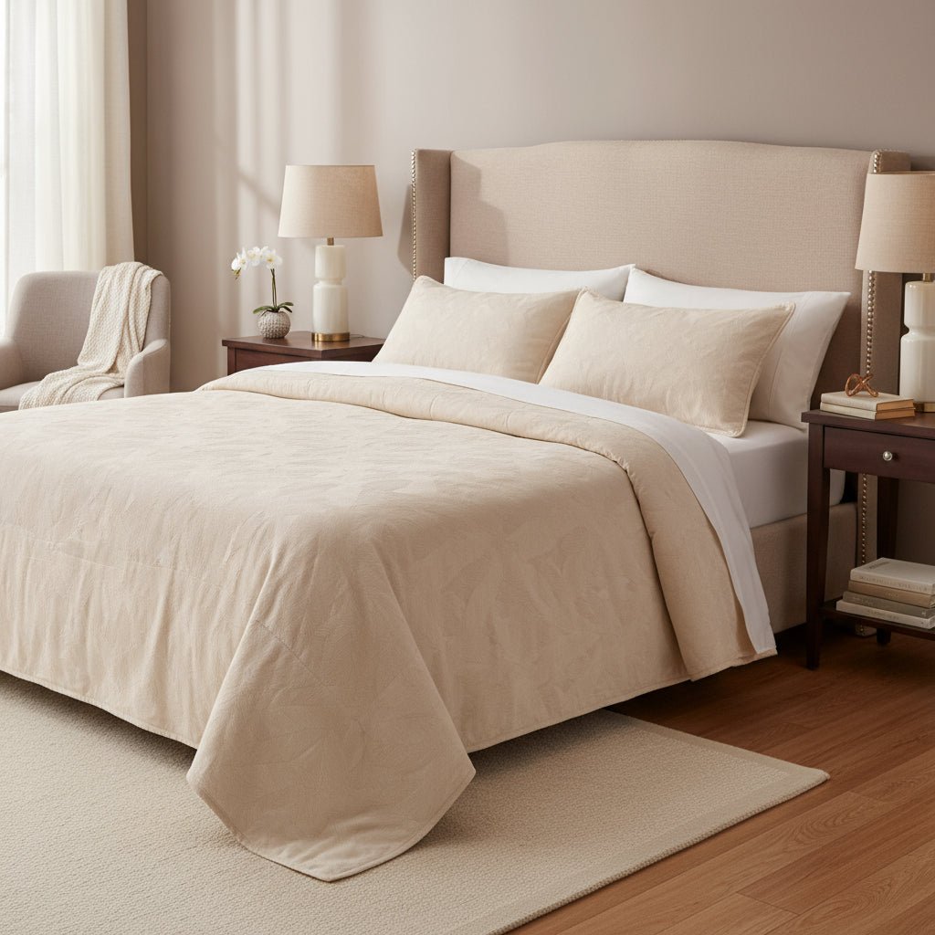 Trapunta Matrimoniale panna vellutato Collezione Rohome | Rohome | Rohome