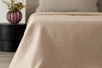 Trapuntino Capri satinato matrimoniale champagne | Rohome | Rohome