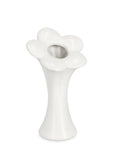 Vaso Bizzotto mono fiore in gres bianco | Rohome | Rohome
