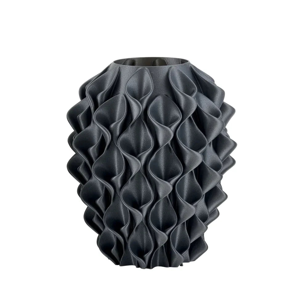 Vaso Fiore in PLA H.25cm grigio glitter | Rohome | Rohome