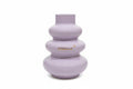 Vaso ginevra in vetro h.17cm lilla | Rohome | Rohome