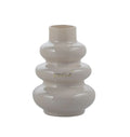 Vaso ginevra in vetro h.17cm tortora | Rohome | Rohome