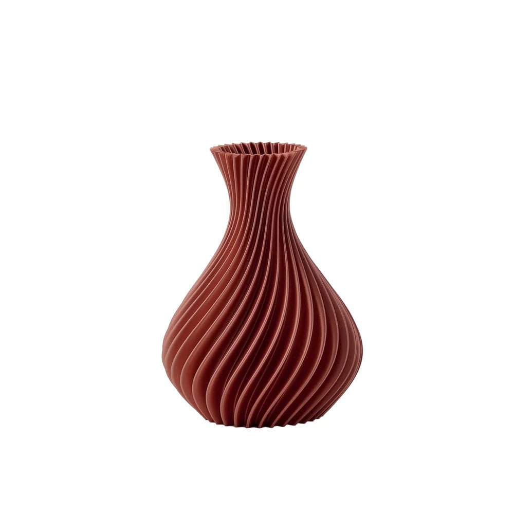 Vaso spiraleMelaverde in PLA H.21cm rame | Rohome | Rohome