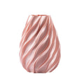 Vaso twist Melaverde in PLA H.26cm cipria | Rohome | Rohome