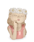 Vaso volto Charlotte rosa h25,5cm | Rohome | Rohome