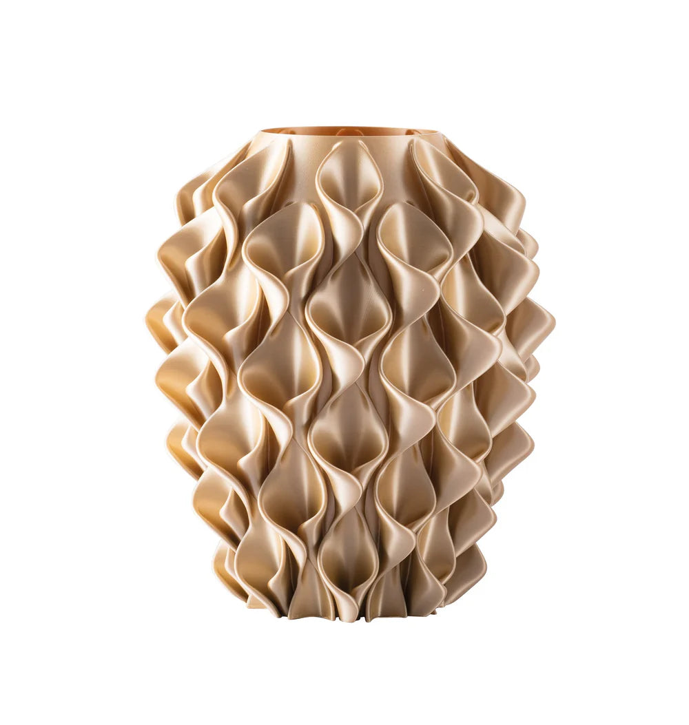 Vaso Fiore in PLA H.25cm champagne | Rohome