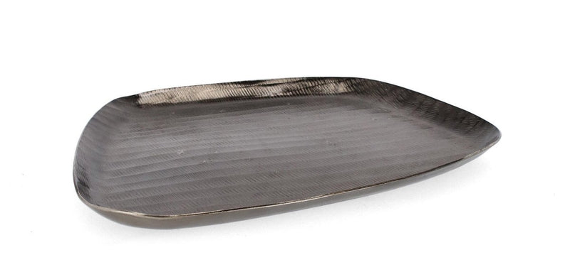 Vassoio decorativo chisel antracite piccolo | rohome - Rohome