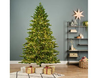 Albero di natale galloway con luci h240 led 5400 | rohome - Rohome