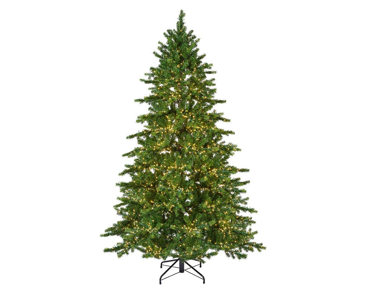 Albero di natale galloway con luci h240 led 5400 | rohome - Rohome