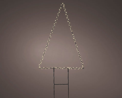 Albero di natale led in metallo da esterno | rohome | Rohome