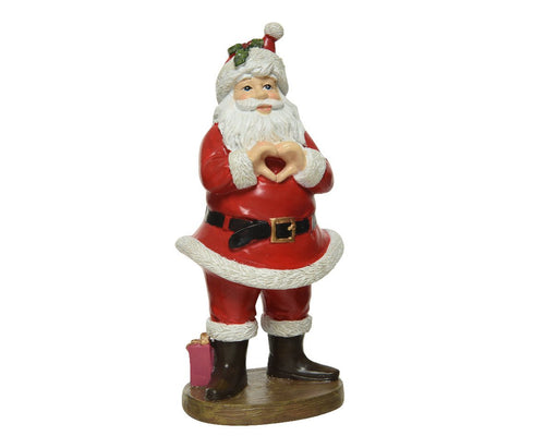 Babbo natale poly con cuore | rohome | Rohome