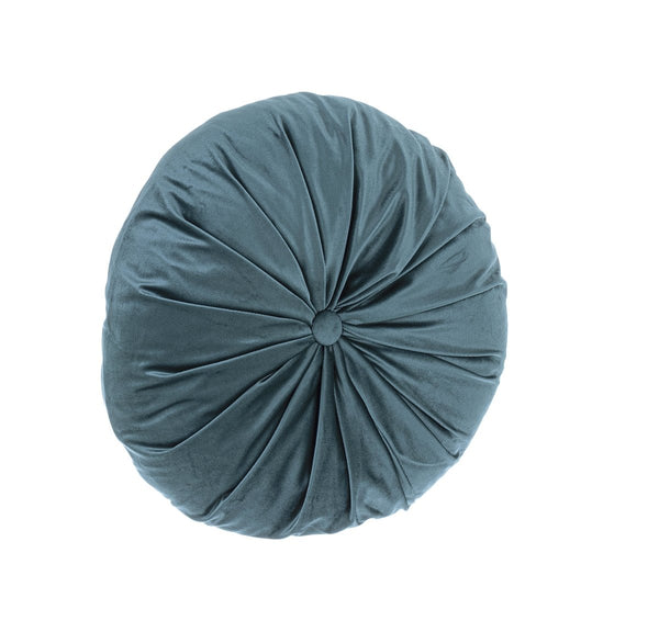 Cuscino emira blu tondo | rohome - Rohome
