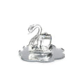 Bomboniera cigno in cristallo argento | rohome | Rohome