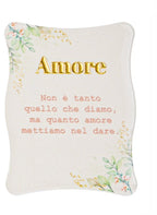 Bomboniera comunione calamita con scritte | rohome - Rohome