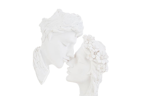 Bomboniera statua coppia bacio h20 | rohome | Rohome