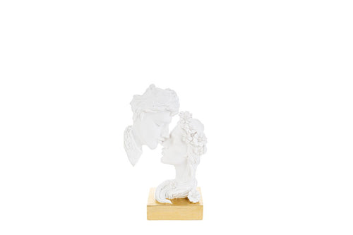 Bomboniera statua coppia bacio h20 | rohome | Rohome