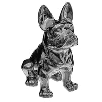 Bulldog decorativo argento | rohome - Rohome