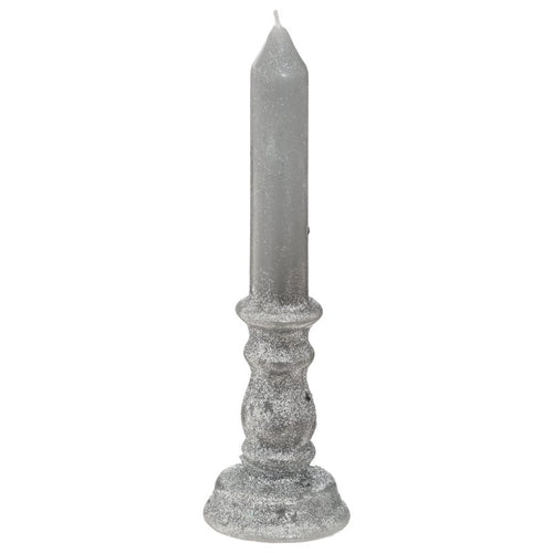 Candela argento glitter | rohome | Rohome