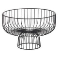 Centrotavola in metallo nero porta frutta | rohome | Rohome