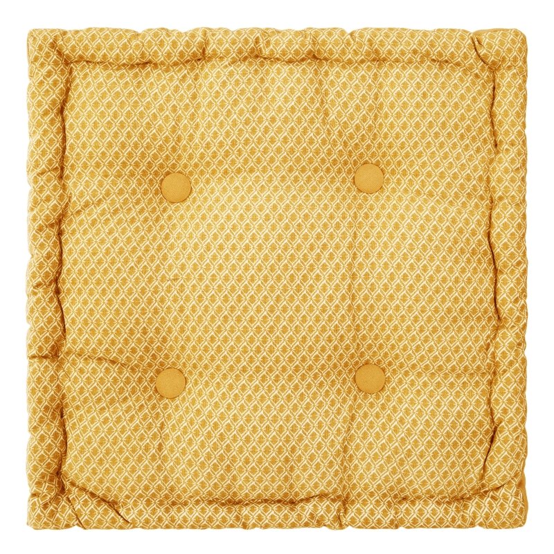 Cuscino da pavimento ocra | rohome - Rohome