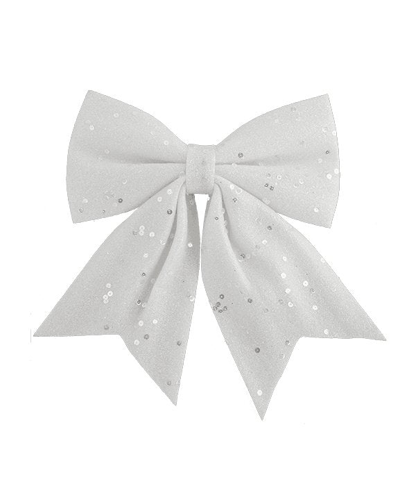 Decorazione fiocco glitter 15x18cm | rohome - Rohome