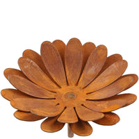 Fiore porta candela corten d 20cm | rohome - Rohome