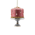 Edg - addobbo torta pink in vetro con perle | rohome | Rohome