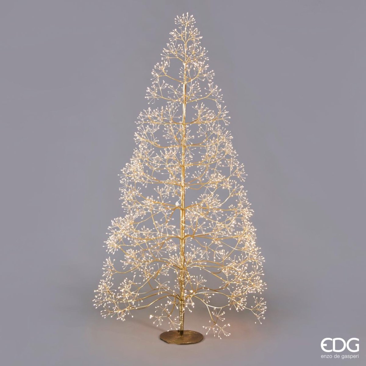 Edg - albero faggio luminoso 3000 led gold | rohome - Rohome
