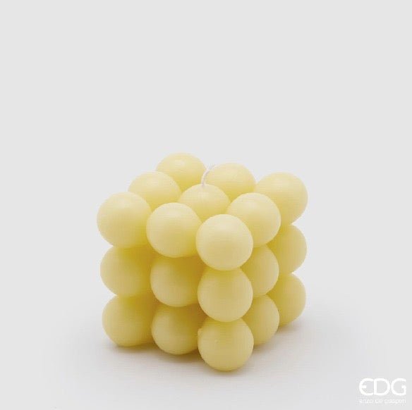 Edg- candela sfere a forma di cubo yellow | rohome - Rohome