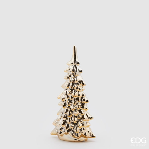 Edg - decorazione pino gold con led h29cm | rohome - Rohome