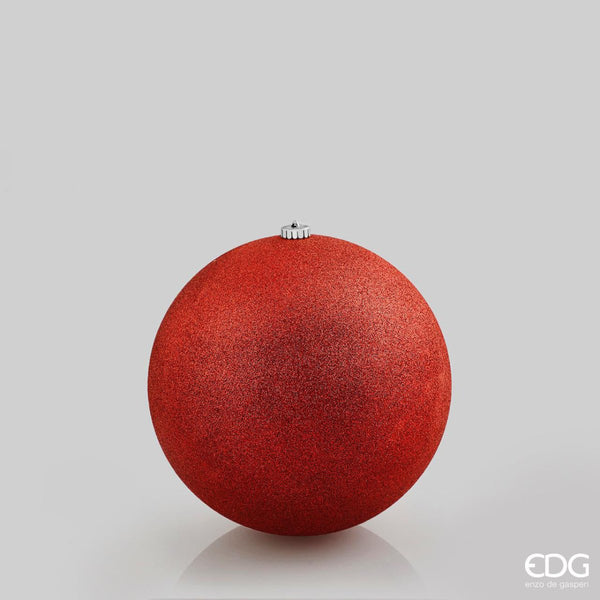Edg - palla di natale poly rosso d15 | rohome - Rohome
