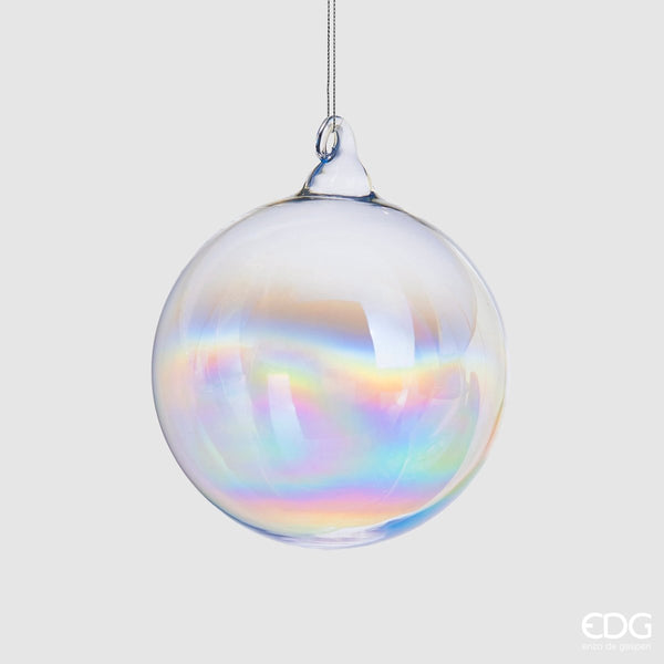 Edg - palla in vetro trasparente iride d10 | rohome - Rohome