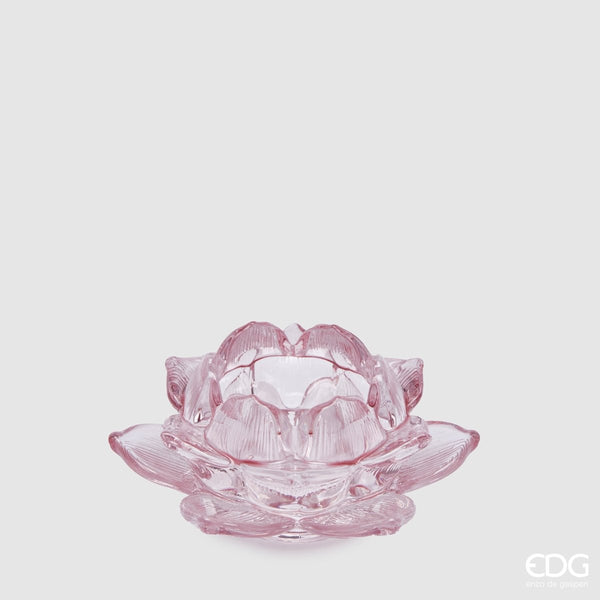 Edg - portacandela fiore di loto pale pink | rohome - Rohome