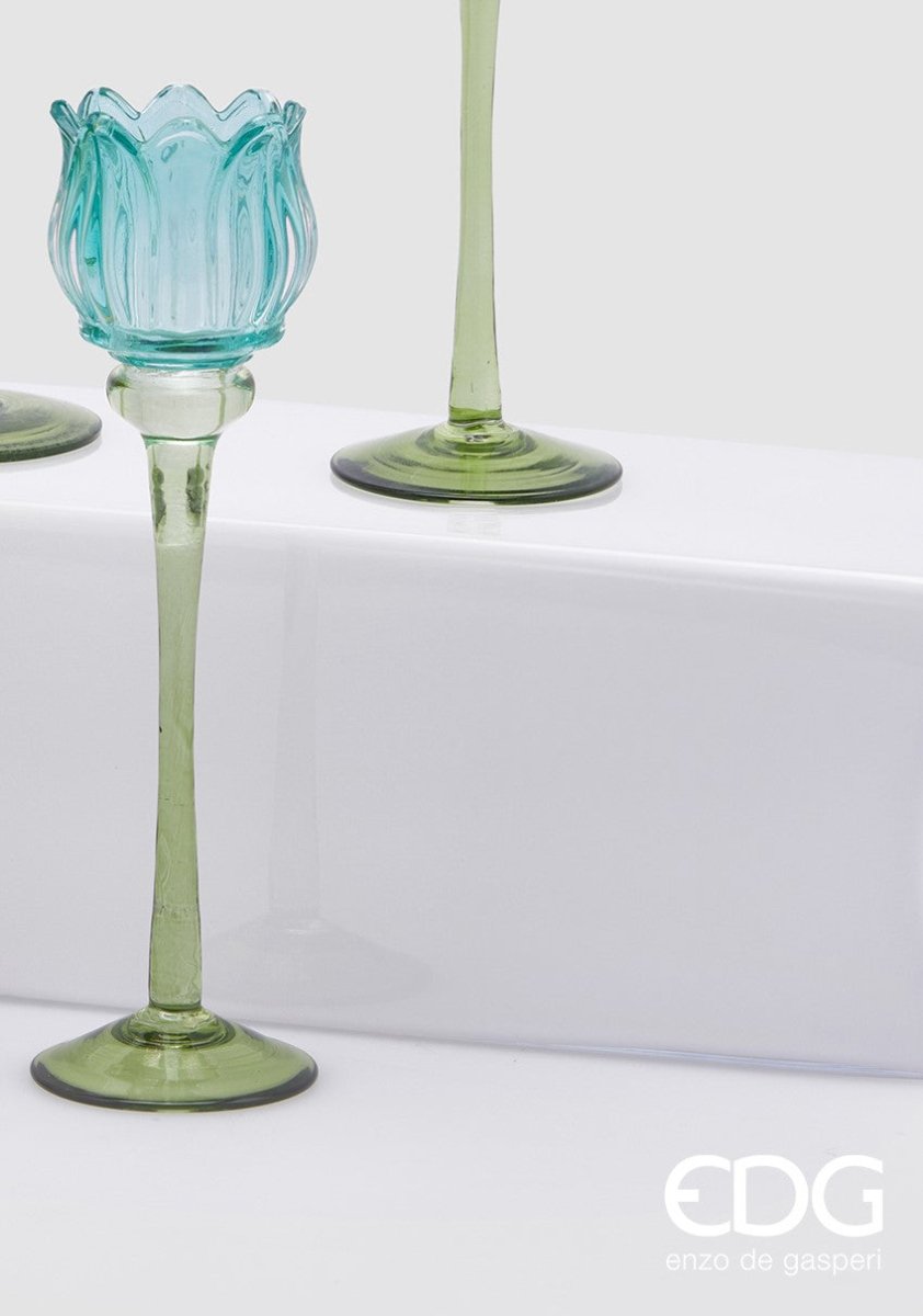 Edg - portacandela tulipano h 27cm | rohome - Rohome