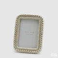 Edg - portafoto tricot silver | rohome | Rohome