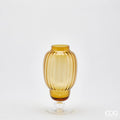 Edg - vaso biforma righe ambra h29,5 | rohome | Rohome