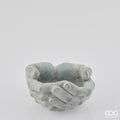 Edg - vaso cemento mani a coppa h 12 | rohome | Rohome