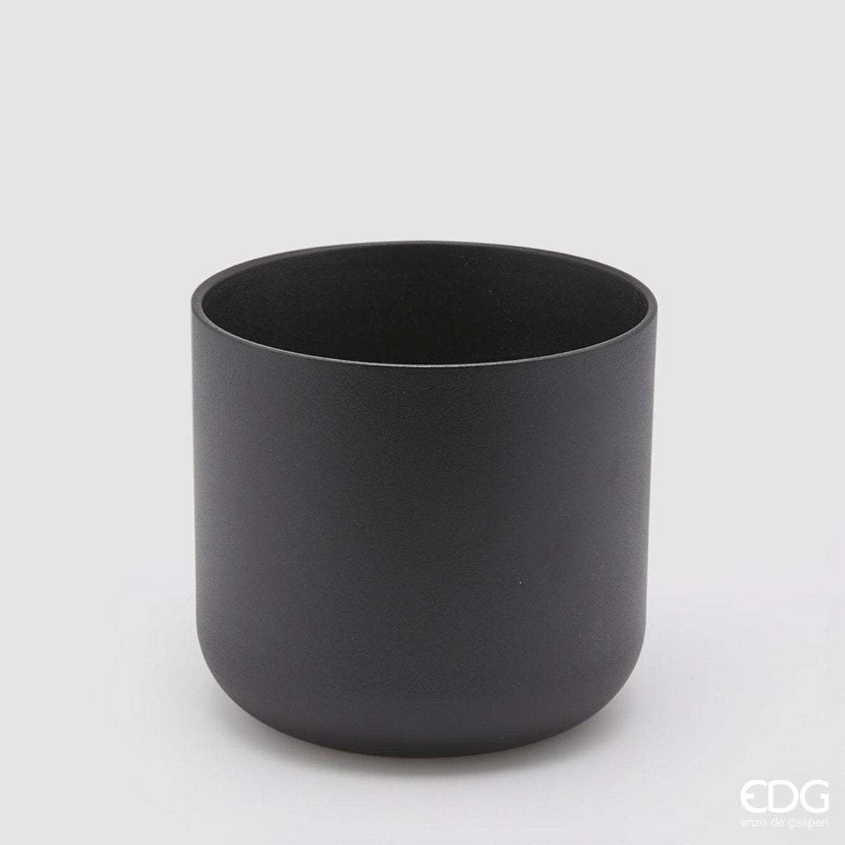 Edg - vaso ceramica classic black h15 | rohome - Rohome