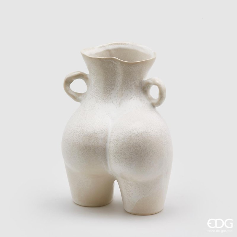 Edg - vaso chakra booty h27 white | rohome - Rohome