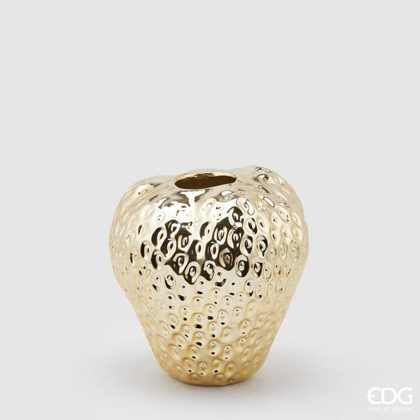 Edg - vaso chakra fragola gold h26 | rohome - Rohome