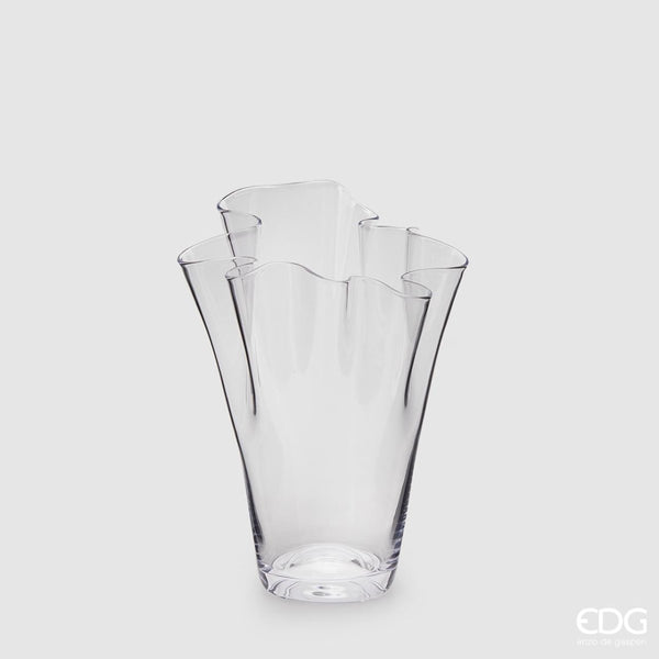Edg - vaso drappo trasparente h29 | rohome - Rohome
