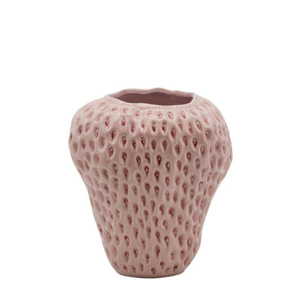 Edg - vaso fragola edg rosa h26 | rohome - Rohome