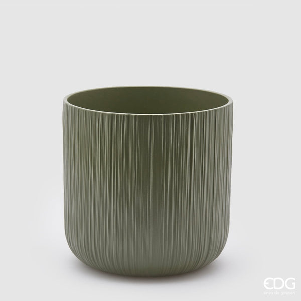 Edg - vaso in ceramica salvia rigato | rohome - Rohome
