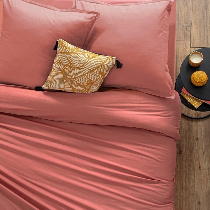 Federa guanciale rosa cipria | rohome - Rohome