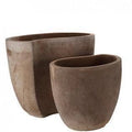 Set fioriera flora in terracotta | rohome | Rohome